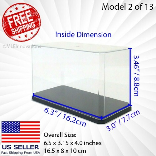 Model toy display case - ✅,